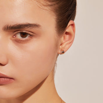 Dual D.D Gold Earring JDRER3S574S