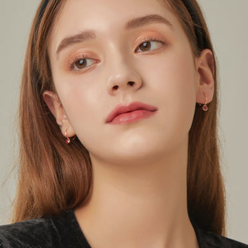 [July Birthstone] Debon D.D Gold Earring JDRERYS467R