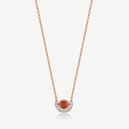 [Worn by Shin Min-ah][January Birthstone] Debon D.D Silver Necklace JDRNPYF721R