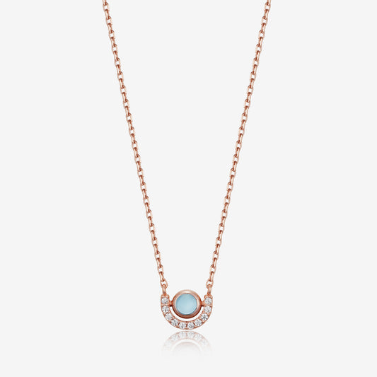 [November Birthstone] Debon D.D Silver Necklace JDRNPYF72AL