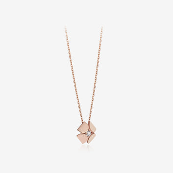 Miss. Doux D Clover Gold Necklace JDRNR3F80ZC