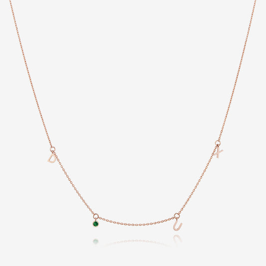 Miss. Doux Gold Necklace JDRNR3S15TG