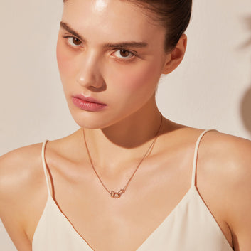 Dual D.D Gold Necklace JDRNR3S59XX